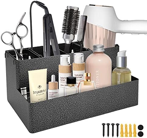 Heat-Resistant Styling Tool Organizer for Flat Irons and Blow Dryers