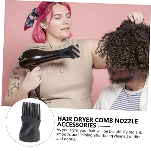Hair pick attachment for blow dryers. - Image 2