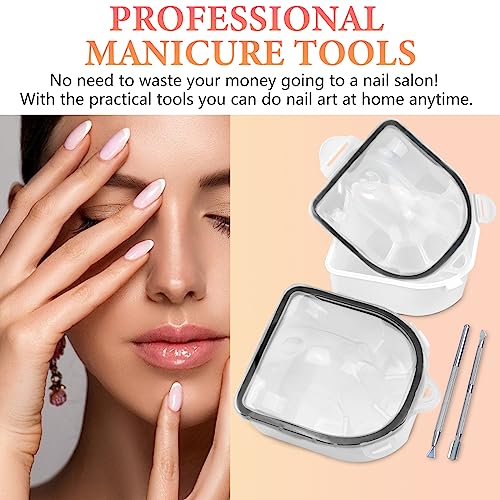 Professional Acrylic Nail Removal Kit with Acetone for Gentle Home Use - Image 8