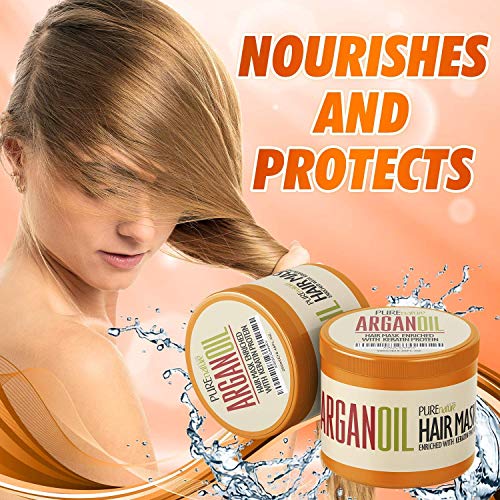 Art Naturals Argan Oil Hair Mask 8 Ounce Hydrating Treatment for Dry Hair - Image 6