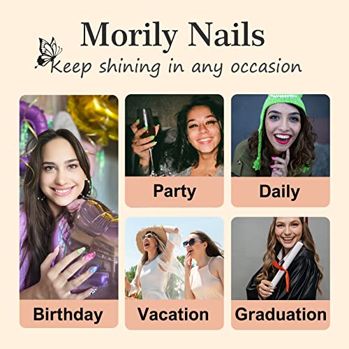 ?Black Acrylic Nail Designs? - Image 6
