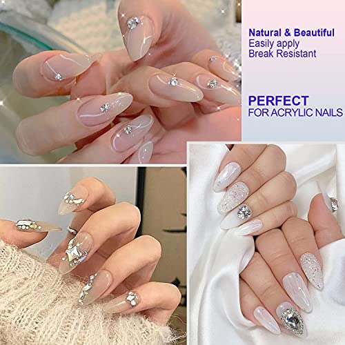 Almond Shape Acrylic Nails for Stylish and Elegant Nail Designs - Image 3