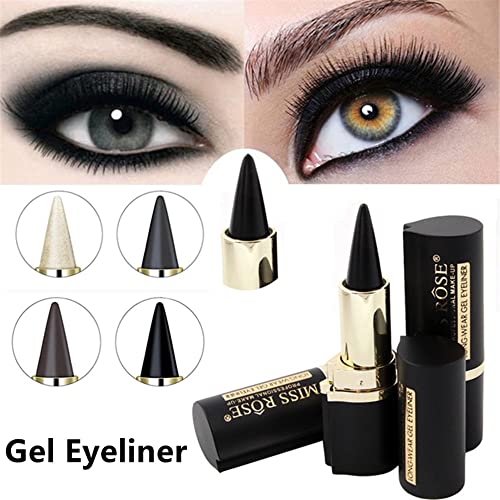 Black Gel Eyeliner Pen for Precise Application, Long-Lasting Formula, 0.5g Capacity - Image 5