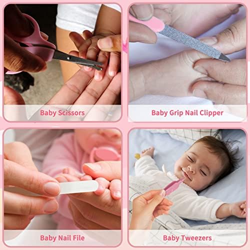 Baby Frida Safe Nail Clippers for Newborns with Ergonomic Grip, Pack of 1 - Image 4