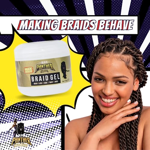 Black Panther Gel for Strong, Shiny Hair - Image 2
