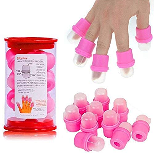Gentle Gel Acrylic Nail Remover Kit with Easy Step-by-Step Instructions
