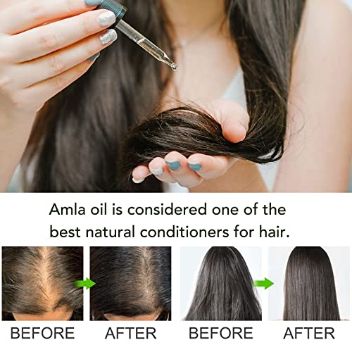 Nourishing Amla Powder and Coconut Oil Hair Mask for Stronger, Healthier Hair, 200g - Image 4
