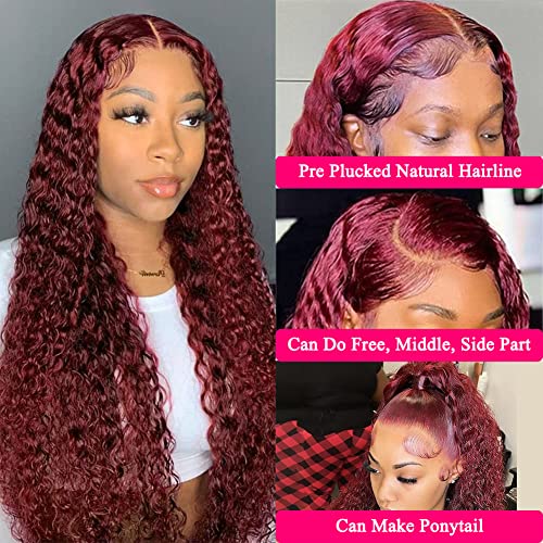 100% Human Hair 360 Lace Front Wig Natural Look Adjustable Size - Image 2