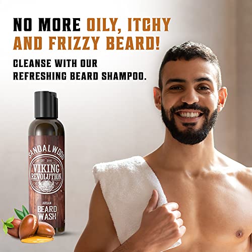 Dandruff-Fighting Beard Shampoo for Healthy, Flake-Free Facial Hair 8 oz - Image 3