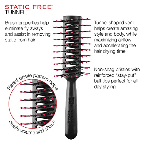 Quick Drying Round Vented Hair Brush for All Hair Types and Easy Styling - Image 2
