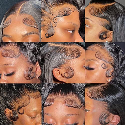 Swiss Lace Human Hair Wig for Women, Natural Look, Comfortable Fit, 18 Inches Long - Image 7