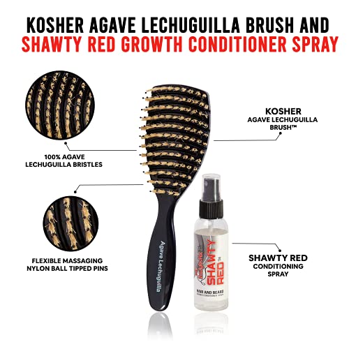 Cruelty-Free Vegan Hair Brush for All Hair Types - Eco-Friendly Design - Image 5