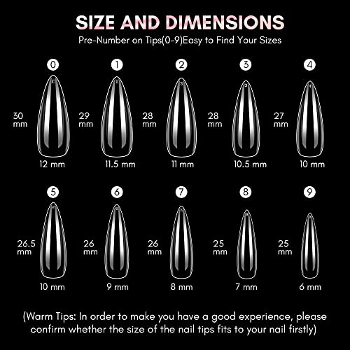 Acrylic Nail Repair Kit for Torn Off Nails 5-Piece Set with Instructions - Image 5