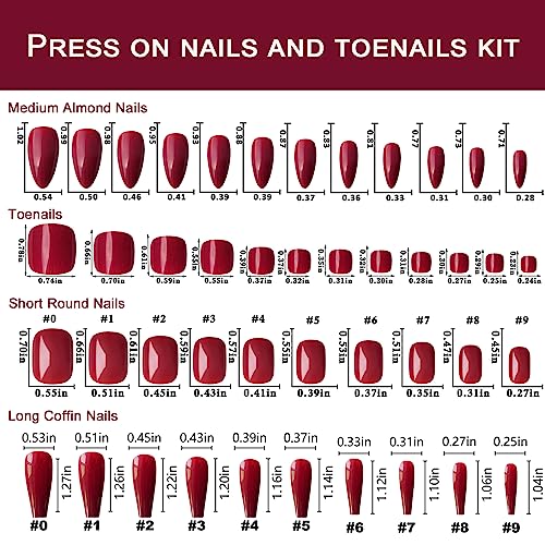 Almond Coffin Shape Acrylic Nails 24 Pieces for Stunning Nail Art Design - Image 4