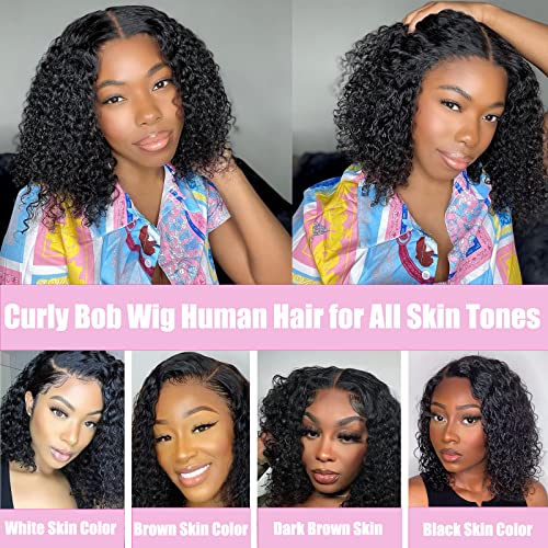 Curly Bob Wig ? 100% Human Hair - Image 5