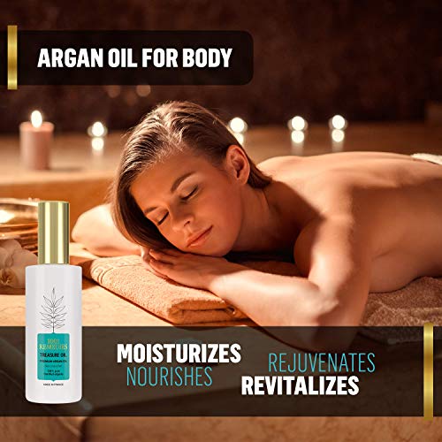 Nourishing Argan Oil for Hair Regrowth 4 oz Bottle Hydrating Formula - Image 3