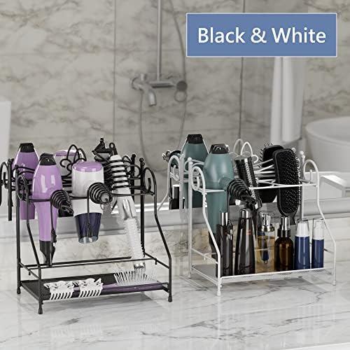 Hairdryer storage solution for bathroom organization. - Image 8