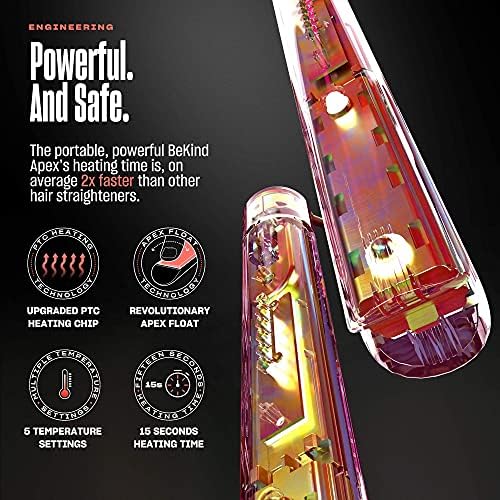 Professional Flatiron and Hair Dryer Set with Heat Protection for All Hair Types - Image 6
