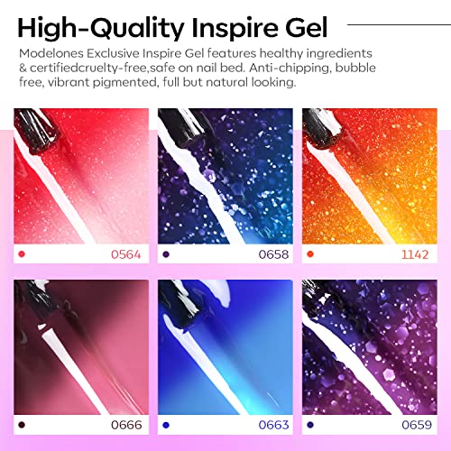 Color-changing gel nail polish for trendy nail looks. - Image 2