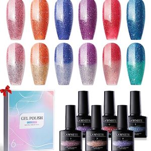 Temperature-Sensitive 15ml Color-Changing Nail Polish Bottle