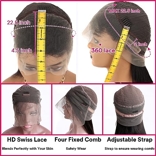 360 Frontal Human Hair Wig - Image 5