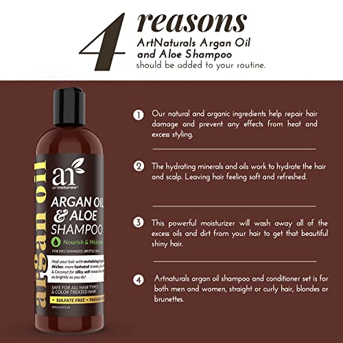 Amir Argan Oil Nourishing Shampoo for Hair Care - 16 oz Bottle - Image 2