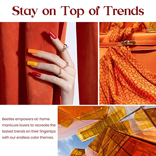 ?Orange Red Gel Polish? - Image 5