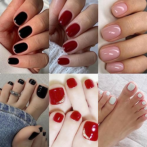 Almond Coffin Shape Acrylic Nails 24 Pieces for Stunning Nail Art Design - Image 2