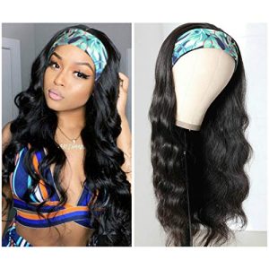 Comfortable Fit Adjustable Large Cap 100% Human Hair Wig for Women Natural Look