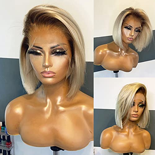 Ash Blonde Full Lace Human Hair Wig - Image 3