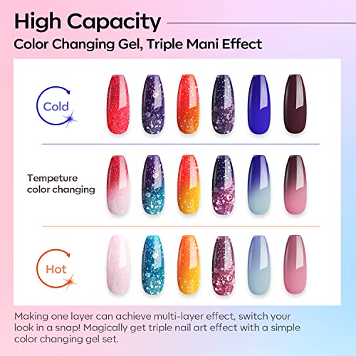 Color-changing gel nail polish for trendy nail looks. - Image 5