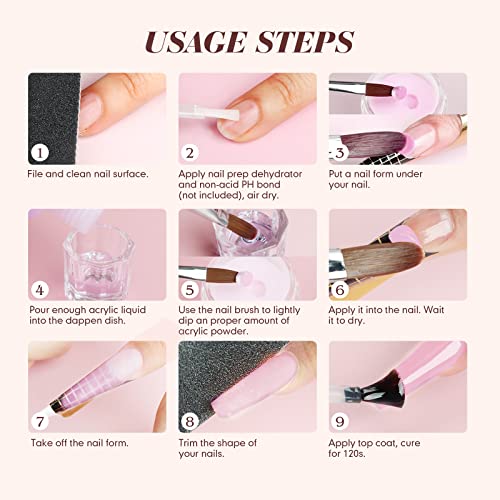 500pc Clear Acrylic Nail Tips for Stunning Manicures - Image 7