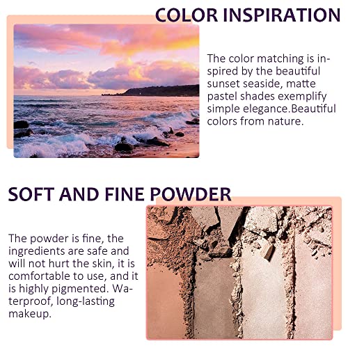Orange eyeshadow makeup look tutorial. - Image 4