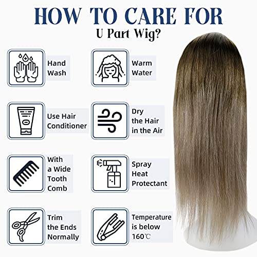 Natural Look Half Wig with Human Hair Blend, Comfortable Wear, Easy Styling, Medium Size - Image 5