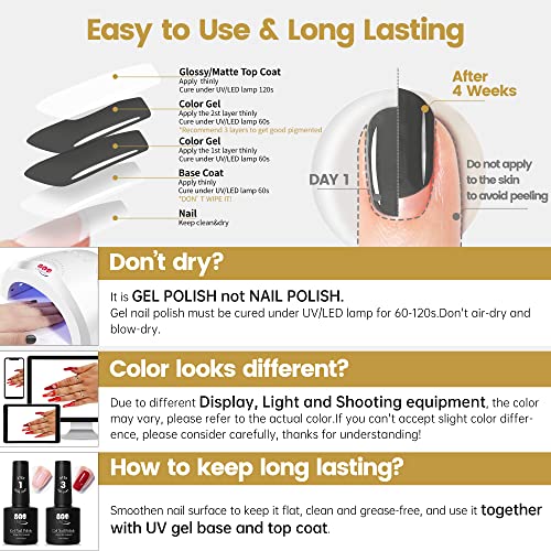 Black Jelly Nail Polish 15ml Dark Glossy Finish for Stunning, Smooth Nails - Image 7
