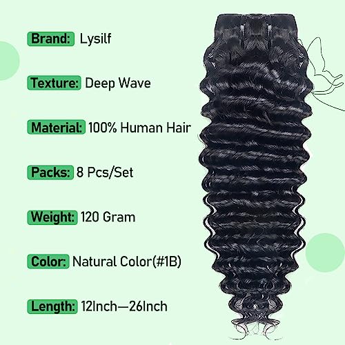 7 Piece Curly Remy Human Hair Clip-In Extensions for Natural Volume and Length - Image 6