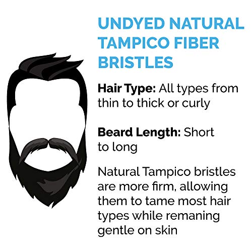 Tampico Hair Brush ? Natural Bristles for Gentle Styling - Image 5