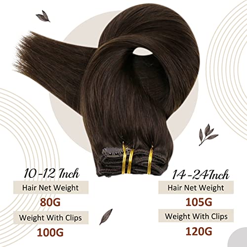 18 Inch Clip-In Remy Human Hair Extensions for Full Volume and Natural Length - Image 4