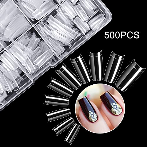 Durable Extended Acrylic Nails Kit 24 Pieces for Stylish, Long-Lasting Manicures - Image 5