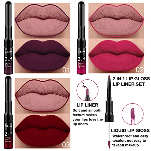 ?Bold Beauty: Black Eyeliner & Red Lipstick? - Image 2