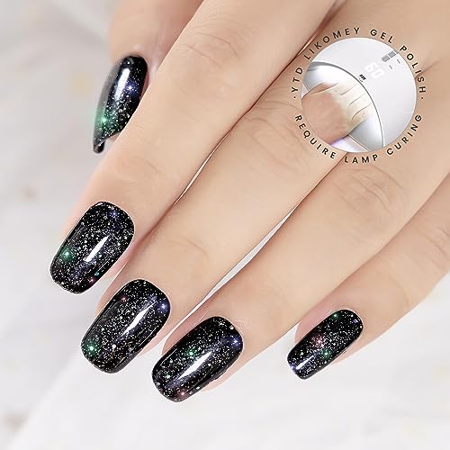 Black Glitter Nail Polish: Bold and Sparkly - Image 3