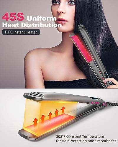 ?Argan Oil Steam Flat Iron for Hair? - Image 2