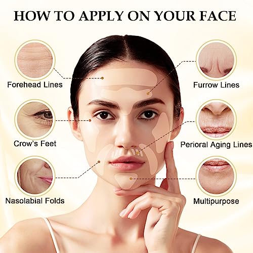 Wrinkle-reducing face stickers for youthful skin. - Image 3
