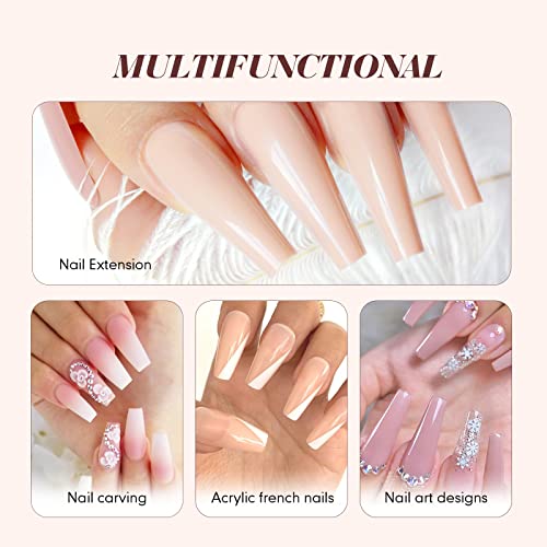 500pc Clear Acrylic Nail Tips for Stunning Manicures - Image 6