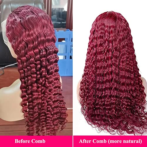 100% Human Hair 360 Lace Front Wig Natural Look Adjustable Size - Image 4