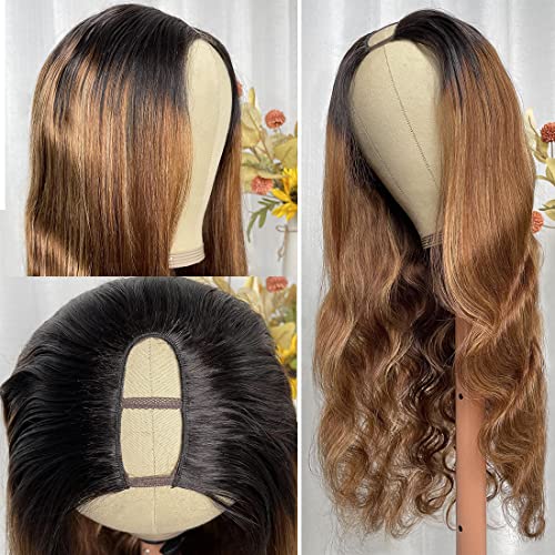 Blonde U Part Human Hair Wig for Natural Look and Easy Styling - Image 4
