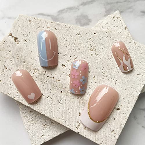 Flame Design Self-Adhesive Nail Art Stickers for Easy Application and Creative Nail Styling - Image 5