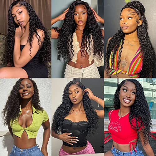 100g Natural Deep Wave Human Hair Bulk for Braiding and Weaving - Image 6