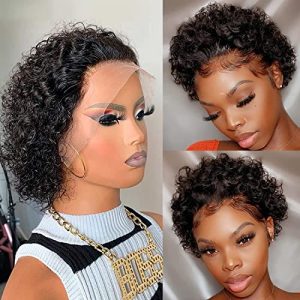 8? Curly Human Hair Wig