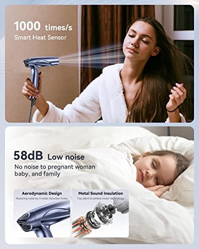Babyliss Pro Lightweight Titanium Hair Dryer 2000 Watts Fast Drying for Effortless Styling - Image 5